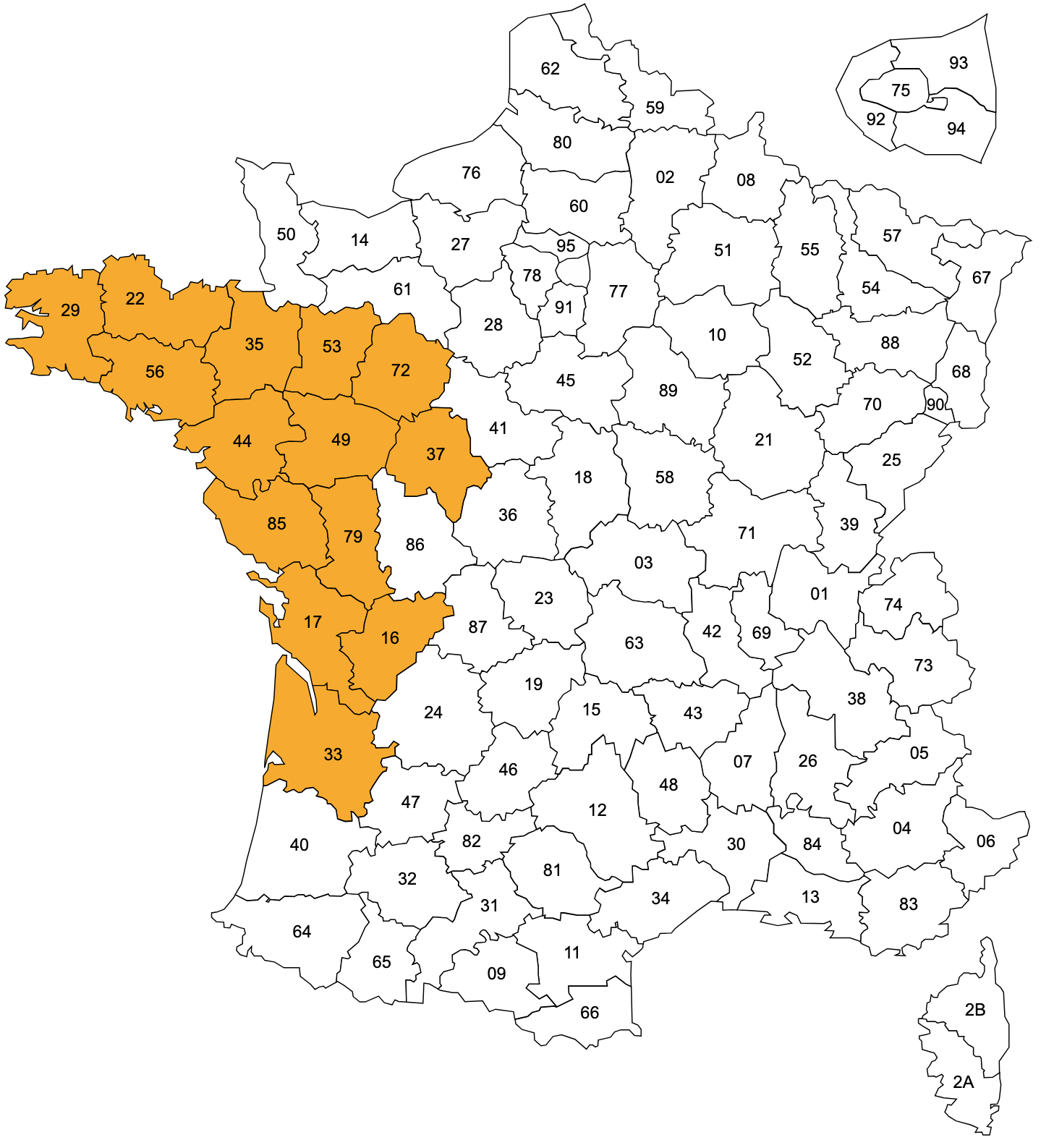 Notre zone d'intervention